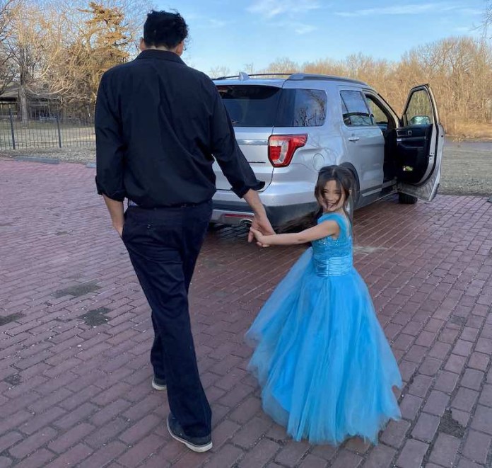 Mom Alters Her Old Prom Dress for 5Yearold to Wear to DaddyDaughter