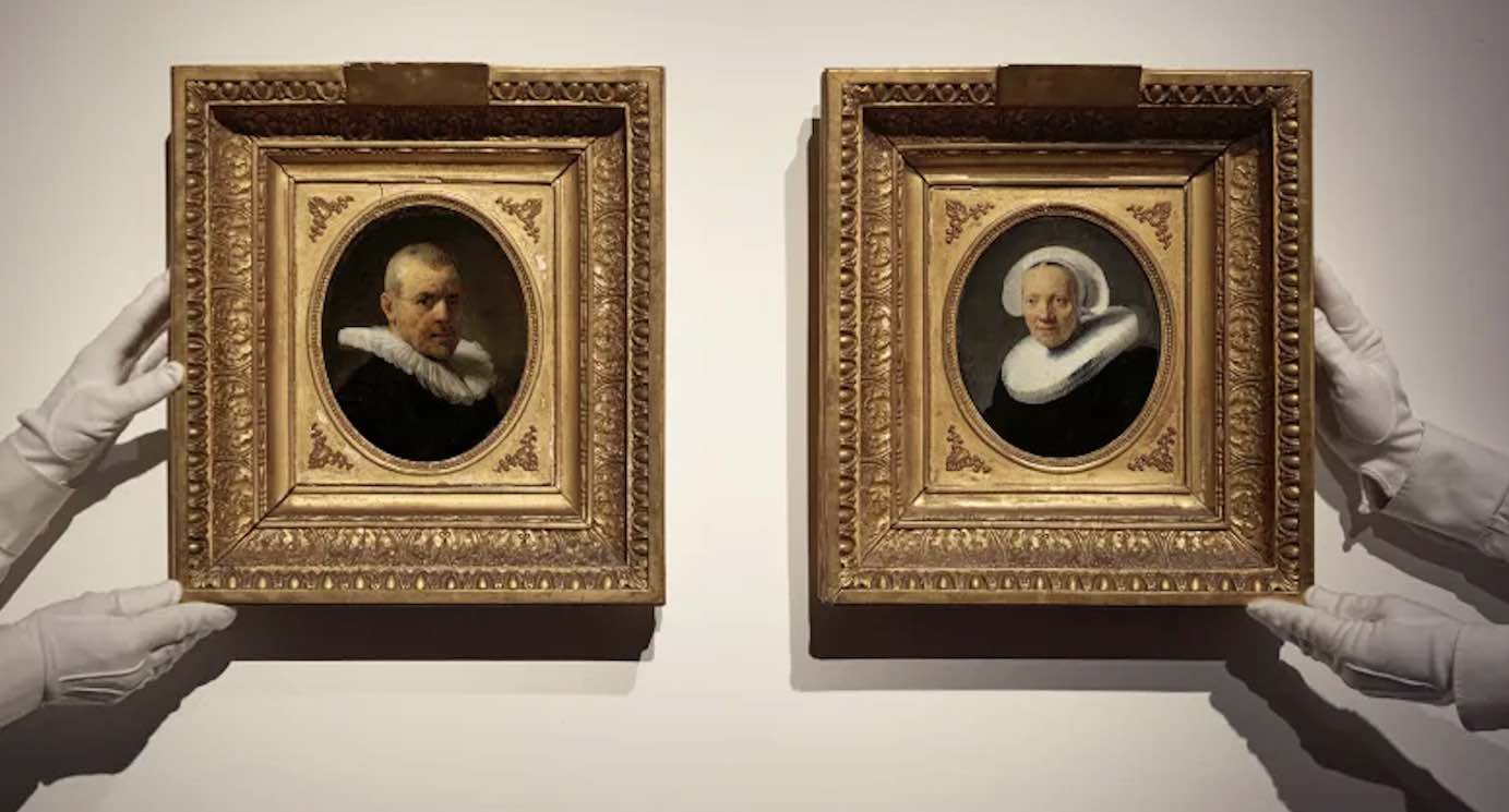 2 Rembrandt Tak Dikenal Tersembunyi dalam Koleksi Pribadi Selama 200 Tahun Memicu Lelang Mendatang