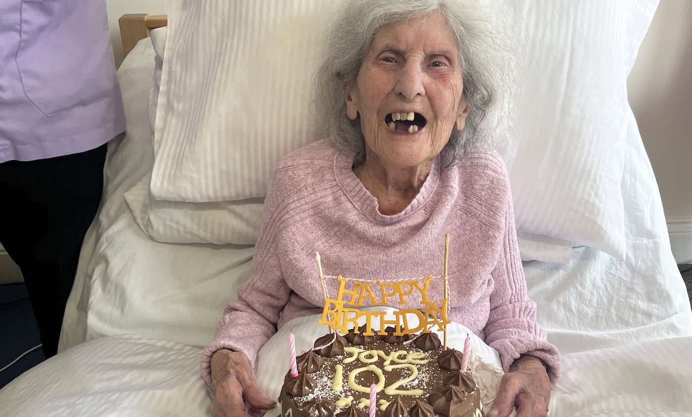Shes 102 and Her Secret to a Long Happy Life is Good Sex Good Sherry and All That Chocolate photo