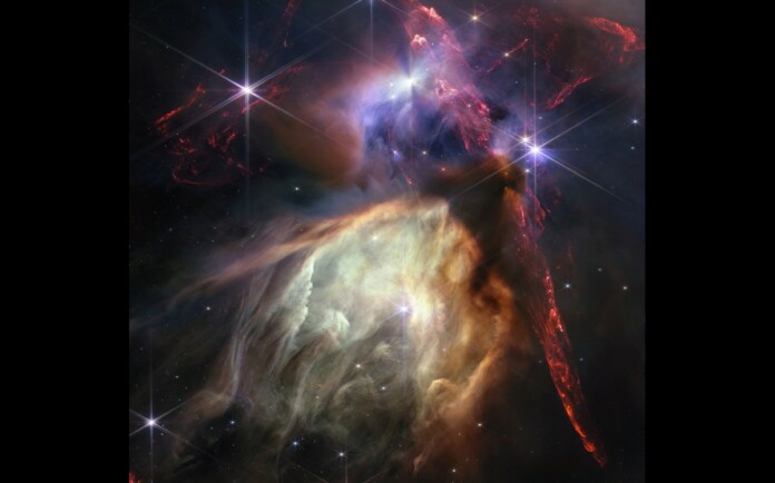 Rho Ophiuchi (NIRCam Image)