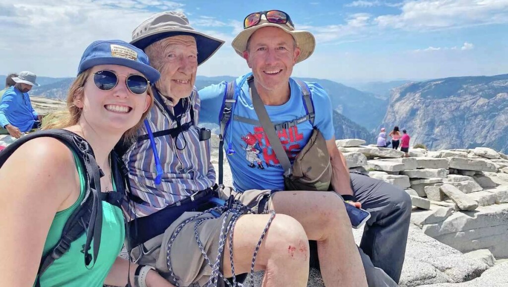 93-Year-Old Summits Yosemite’s Half Dome ‘Stubborn as a Mule’