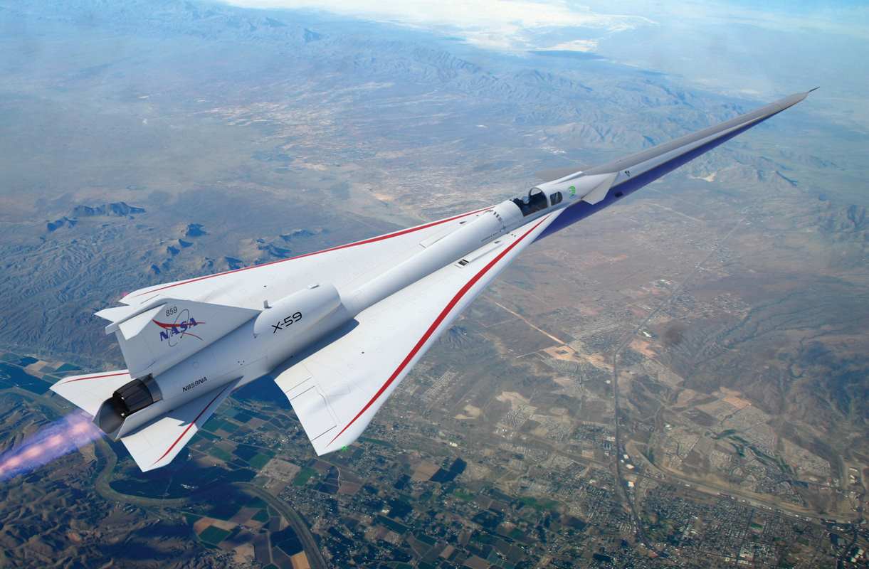 Quiet New 'Concorde' Could Fly from New York to London in 1.5