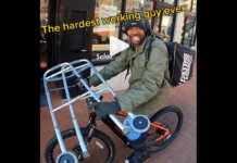 Viral Video Raises $2,400 for D.C. Delivery Cyclist Still ‘Grinding’ with a Broken Foot