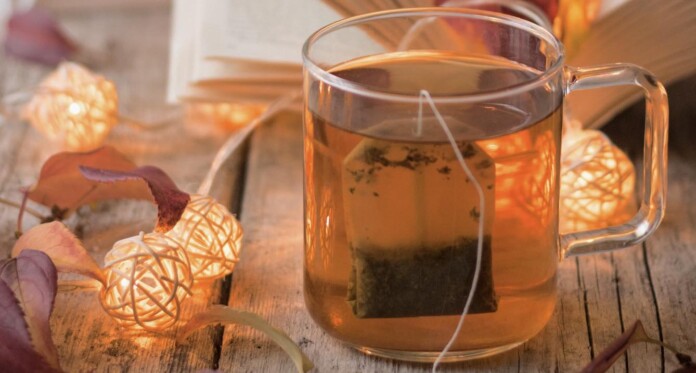 cup with hot drink tea bag-pubdomain Svitlana