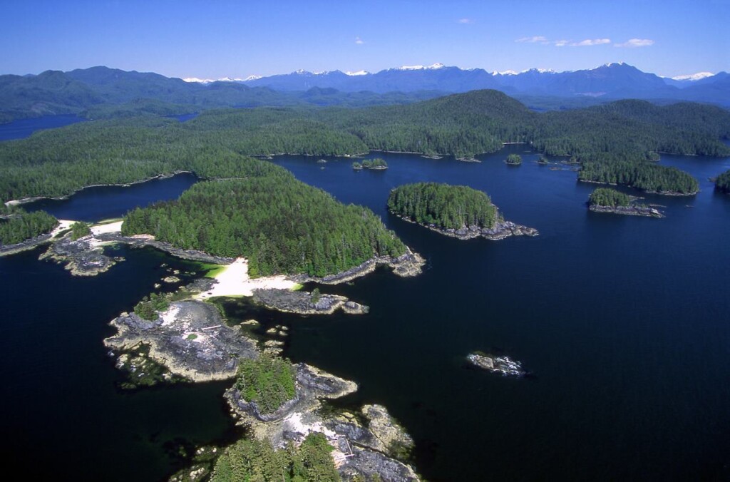 Islands in the Haida Gwaii Cc 2.0. Province Of Bc