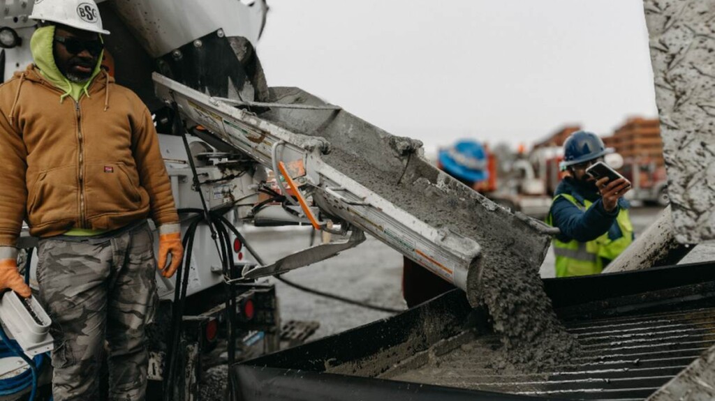 He Casting Process For Concrete with Sublime Cement Was Similar to a Normal Mud Mat Placement Says Turner. Photo Courtesy Of Sublime Systems E1712214621579