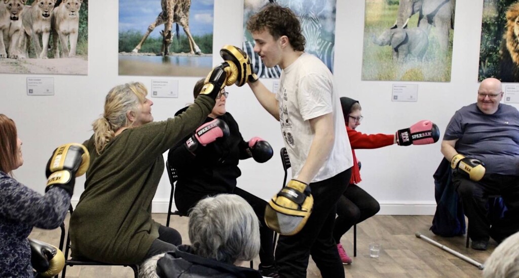 21 Year Old Bailey Greetham Clarke Teaches Elderly Women to Box–Be Great Fitness Swns
