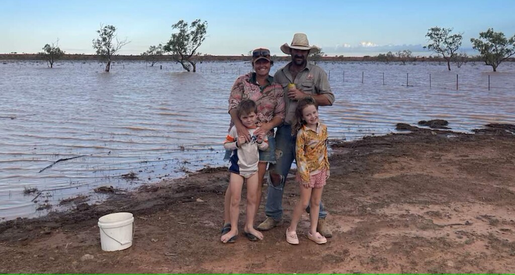 The Betts Family Relaxing After a Dry 10 Years Was Ended By Recent Rains Released Monique Betts E1715656016230