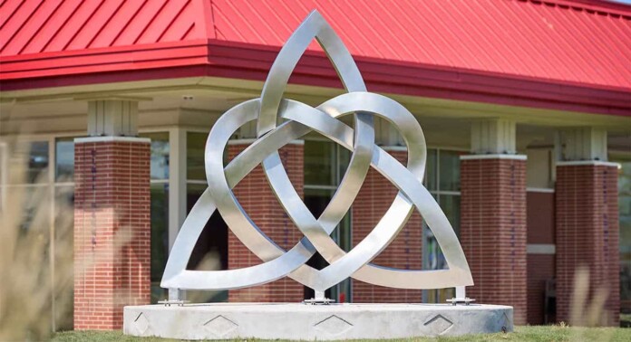 Irish sculpture from Choctaw Nation Photo