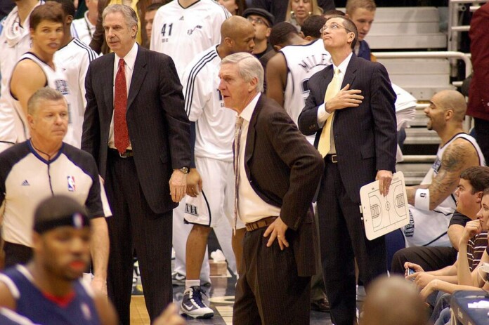 Jerry Sloan in 2010 - credit, Stephanie Young Merzel - CC 2.0
