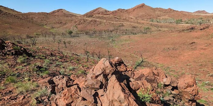 Crater in Western Australia -Released by Chris Kirkland for Curtin University