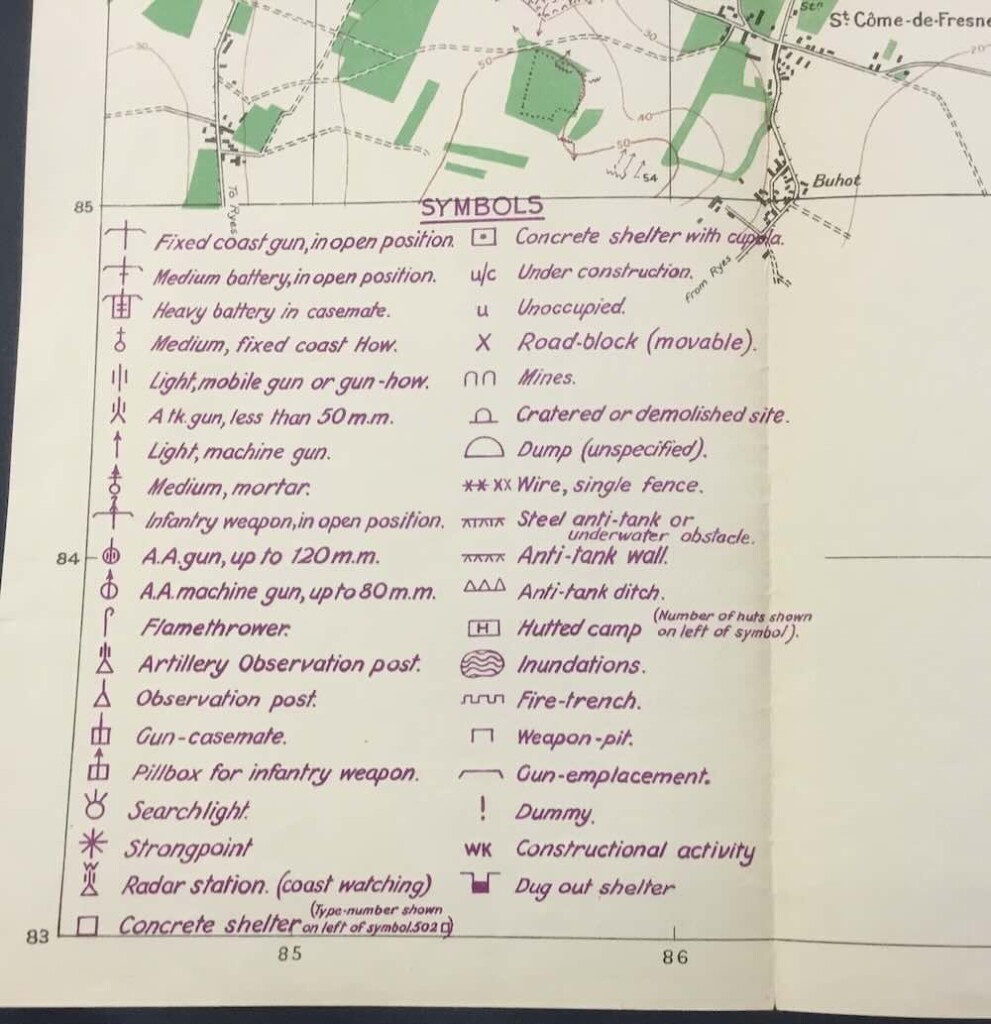 Top Secret D-Day Maps Found in Cardboard Box Detail Scary Defenses ...