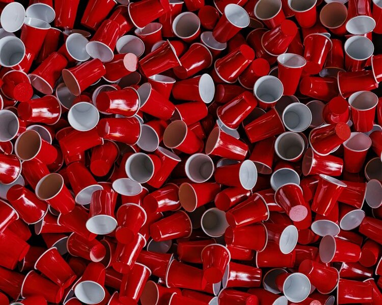 Engineering Student Turns Red Solo Cups Into Stylish Sweaters That Don’t Shed Microplastics