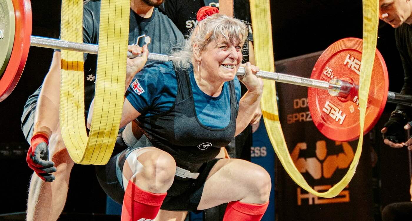 Britain’s Strongest Grandmother Breaks 4 World Records Just Months After Taking Up Powerlifting