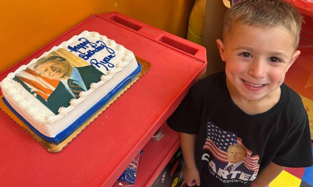 Boy Throws Jimmy Carter-Themed Birthday Party – Gets Surprise From His Favorite President’s Daughter
