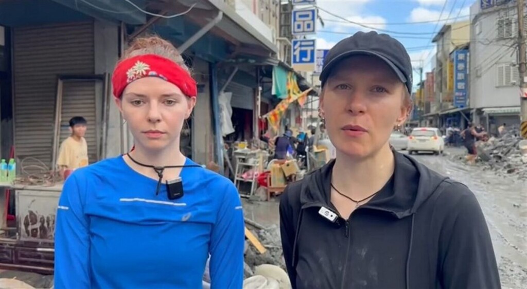 Thousands–Including Many Visitors–Volunteer In Taiwan To Help Flood Victims Following Typhoon