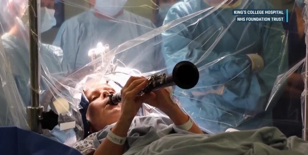 Parkinson’s Patient Plays Clarinet During Brain Surgery–Is ‘Delighted’ With How It Went (Watch)