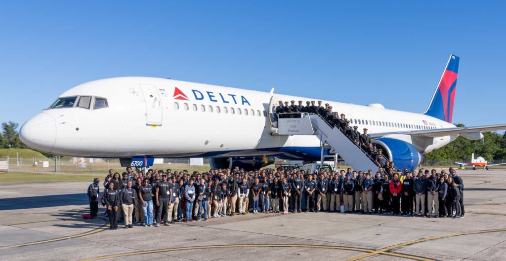 Delta Airlines Treats Teens To Free ‘Dream Flights’ Inspiring Many To Become Pilots And Engineers