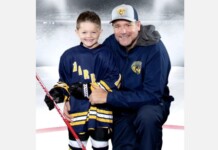 Boy’s Great Tagline Helps Raise Thousands For Underprivileged Kids to Afford Hockey