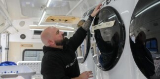 Retired Cop Rehabs Bus into Mobile Laundry: He Now Washes Clothes for the Homeless