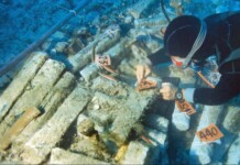 Shipwrecked Cargo of Roman Lead Bars Provides a Chance to Observe of Dark Matter on Earth