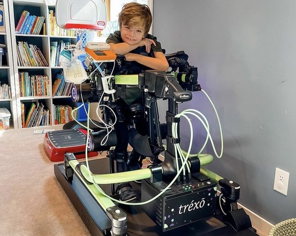 Exoskeleton Walker Allows Children To Take Their First Steps After Doctors Said They Couldn’t