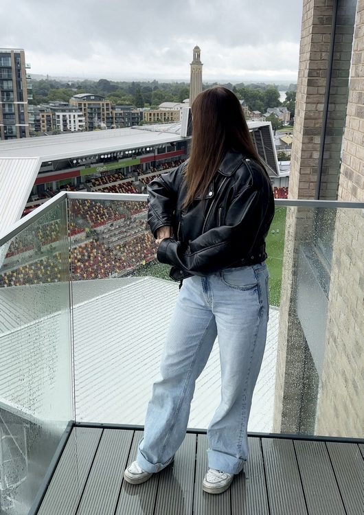 Woman Who Never Watched Soccer Loves New Condo With Epic View Inside Stadium