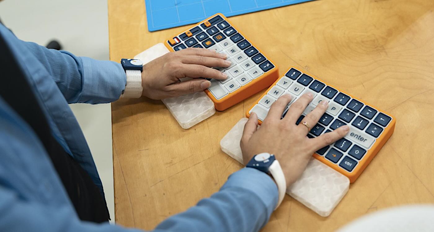 A Smart Keyboard for Parkinson’s Patients Wins 2025 James Dyson Global Award