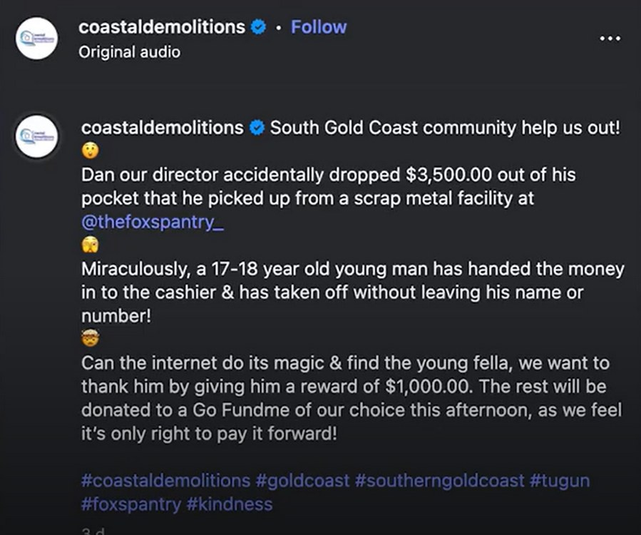 Teen Rewarded With Cash, Job, And Gofundme After Turning In Wad Of $3,500 ‘Without Hesitation’