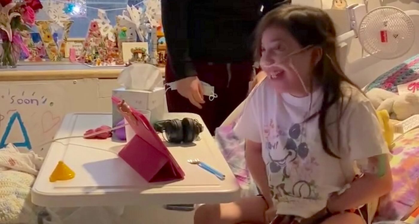 The Moment a Girl Says ‘Daddy, I’m Getting a Heart’ After a Year on the Waiting List