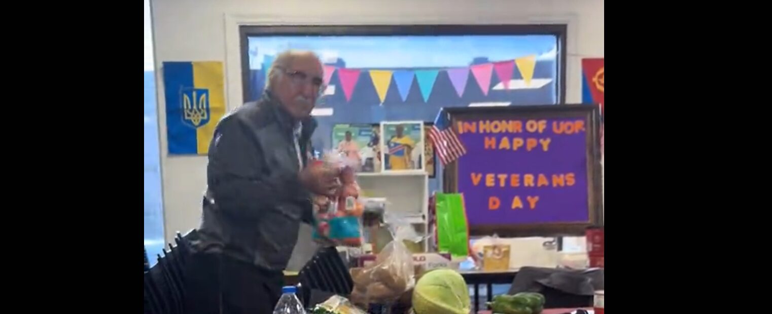 Syrian Refugee Learning English Brings Food for His Class Every Week–Bringing the Nation’s Legendary Hospitality Home