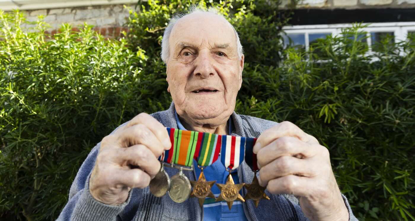 Photo for the article 100-Year-old D-Day Hero Fulfills Final Wish to be Awarded Campaign Medal From France After Helping Liberate Her