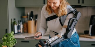 ‘It Feels Like Me Again’: World’s First Arm Exoskeleton Gives Stroke Patients Independence