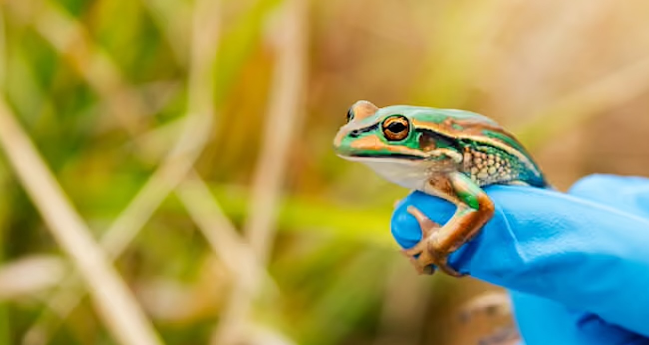 Beautiful Australian Frog Returns to the Wild with the Help of ‘Frog Spas’ and ‘Frog Saunas’