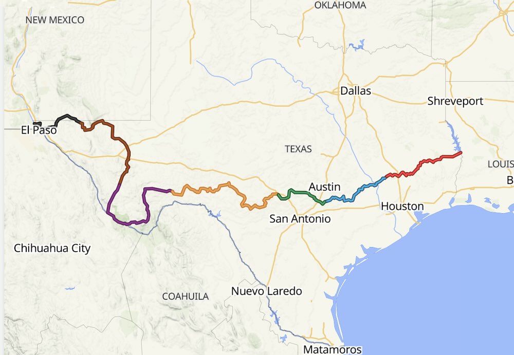 Photo for the article Pioneer is First to Cross Texas Along His New xTx Trail – 1,500 Miles Devised for Hikers, Cyclists and Horses
