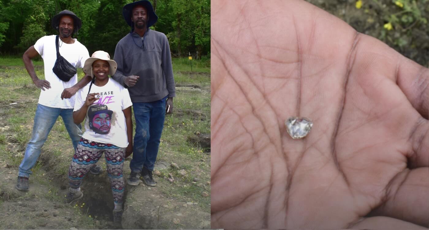 Grieving Mother Finds 3.09 Carat Diamond at Crater of Diamonds State Park