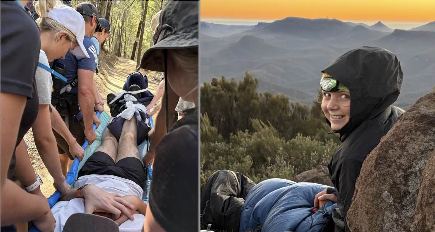 Students Use Makeshift Stretcher to Rescue Injured Hiker, a Skill They Had Specifically Practiced