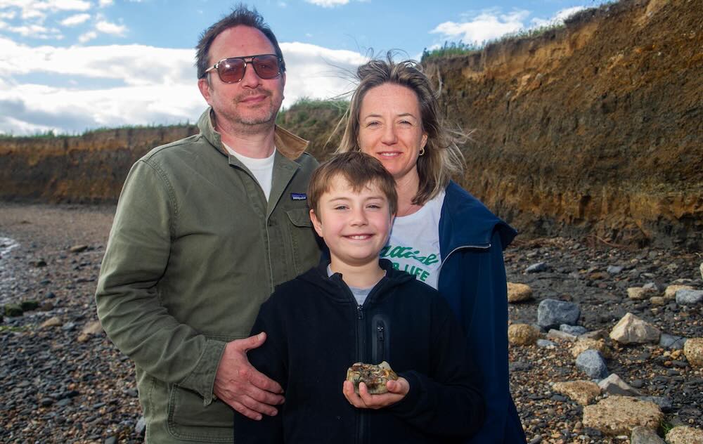 Photo for the article Boy Finds 2 Million-year-old Tooth From Elephant Ancestor on Beach Walk