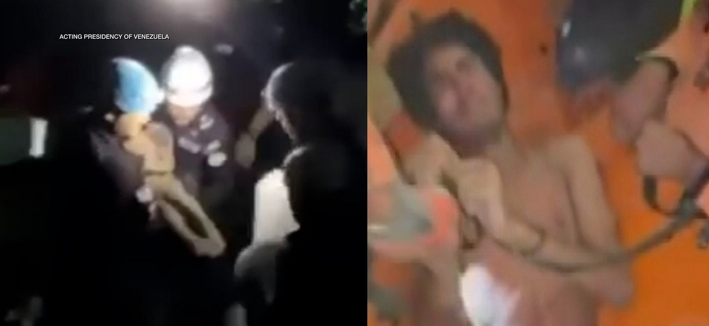 3 Year Old Rescued After 6 Days Under Rubble in Venezuela as Nations Flood the Country with Rescuers