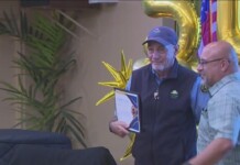 Senior Center Worker Celebrates 50 Years on the Job Without Using a Single Sick Day