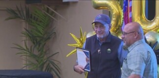 Senior Center Worker Celebrates 50 Years on the Job Without Using a Single Sick Day