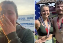 Boyfriend Secretly Trains For Two Months To Surprise Girlfriend and Run Alongside Her in Dreaded First Half-Marathon