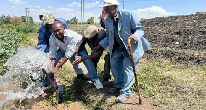 Solar irrigation by Farm Africa-released
