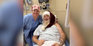 Town’s Beloved Santa Claus Delivers a Very Special Present to Someone in Need–His Donated Kidney
