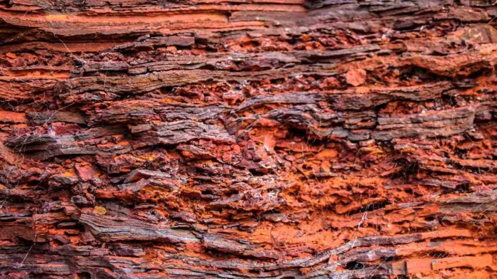 Classic Australian Pilbara region banded iron formations - credit, Edith Cowan University, released