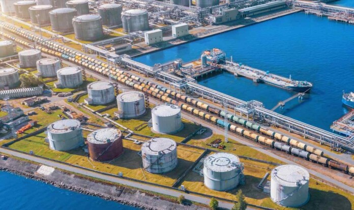 oil refinery refining petroleum petro chemical plant - credit - Getty Images for Unsplash +