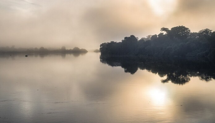 Sunrise on the Itenez River - credit, Gabriela Villaneuva, CC 4.0. BY-SA