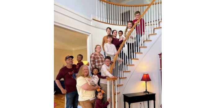 The Burke Family - credit Flourish Foster Care Closet & Support