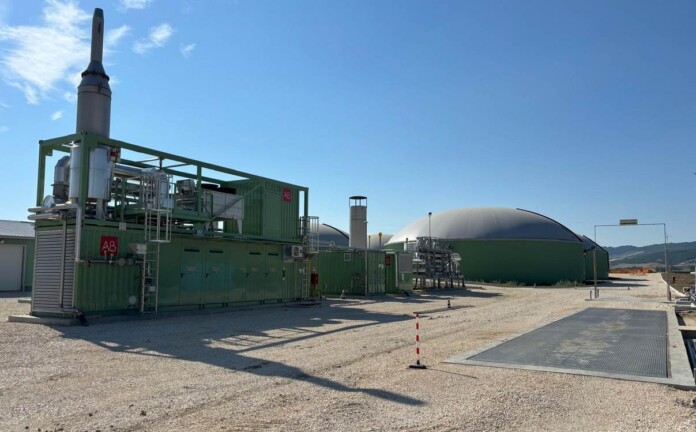 The Grottole biomethane plant operated by Axpo - credit, Axpo, released