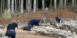 Inches Below the Forest Floor, Archeologists in Germany Unearthed a Roman Temple to the War God